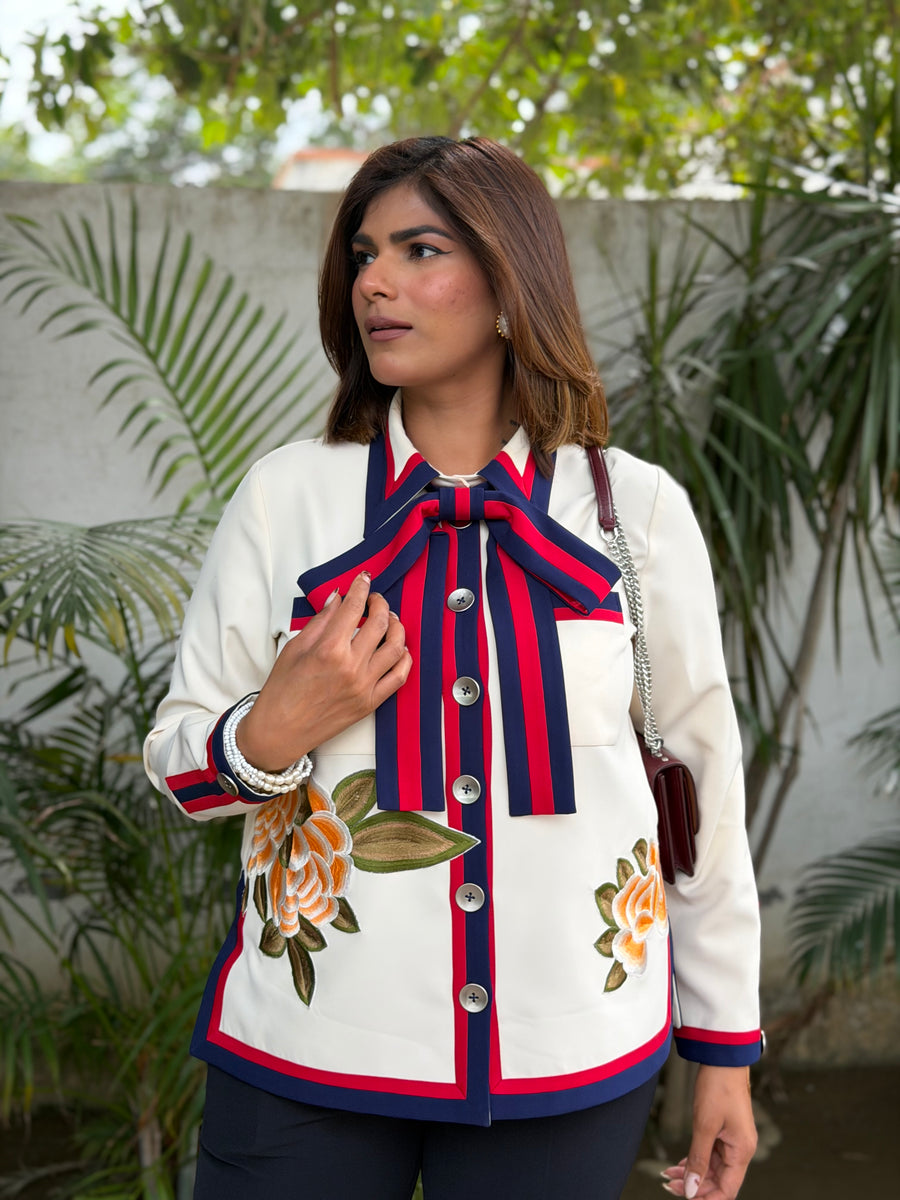Bow & Flower Shirt