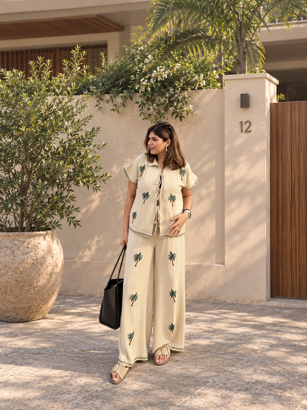 Palm Reverie Co-ord Set