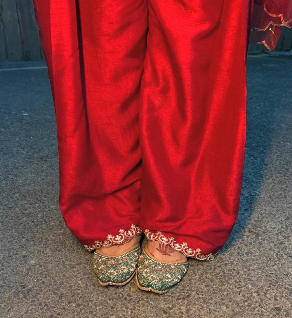 Brocade Choga Salwar Set