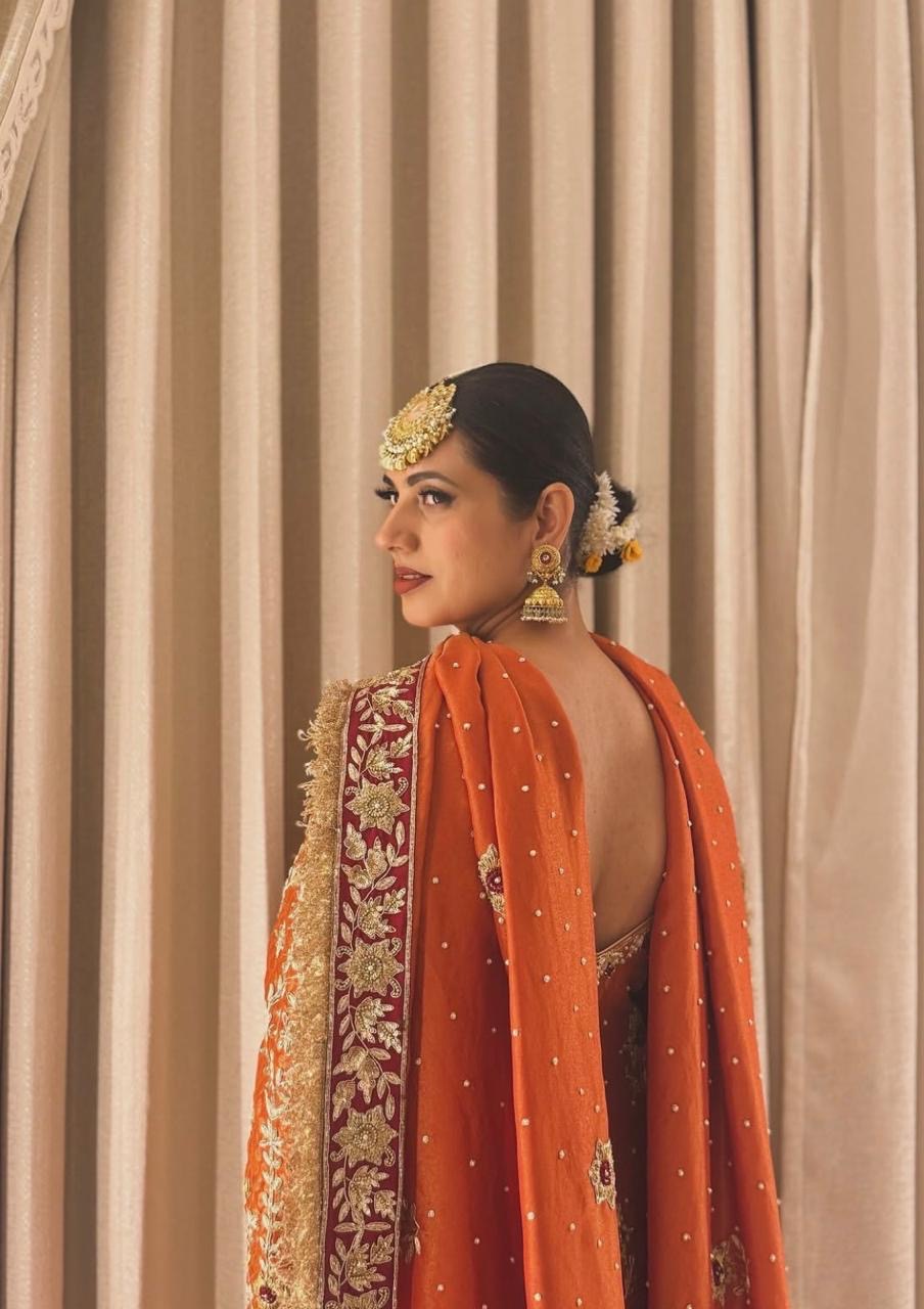 Royal Brocade Silk Hand-Embroidered Suit Set