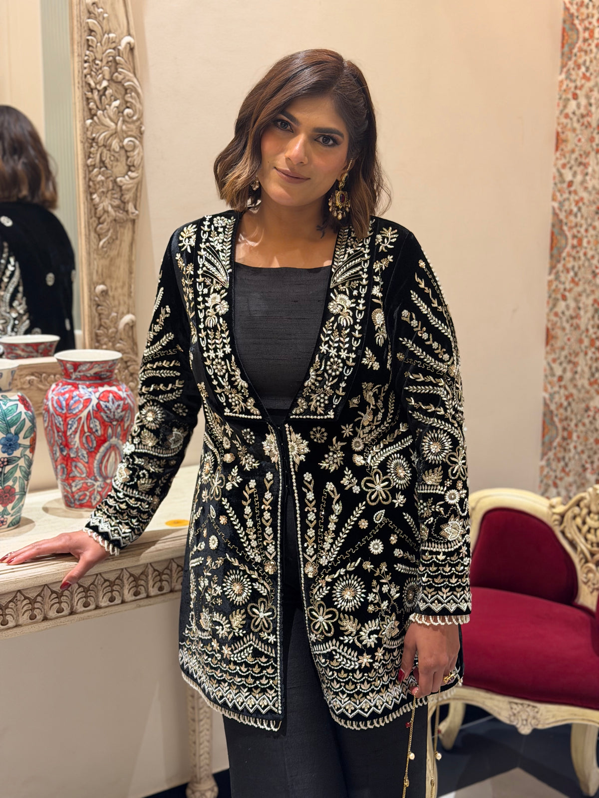 Velvet Mehr Blazer Set