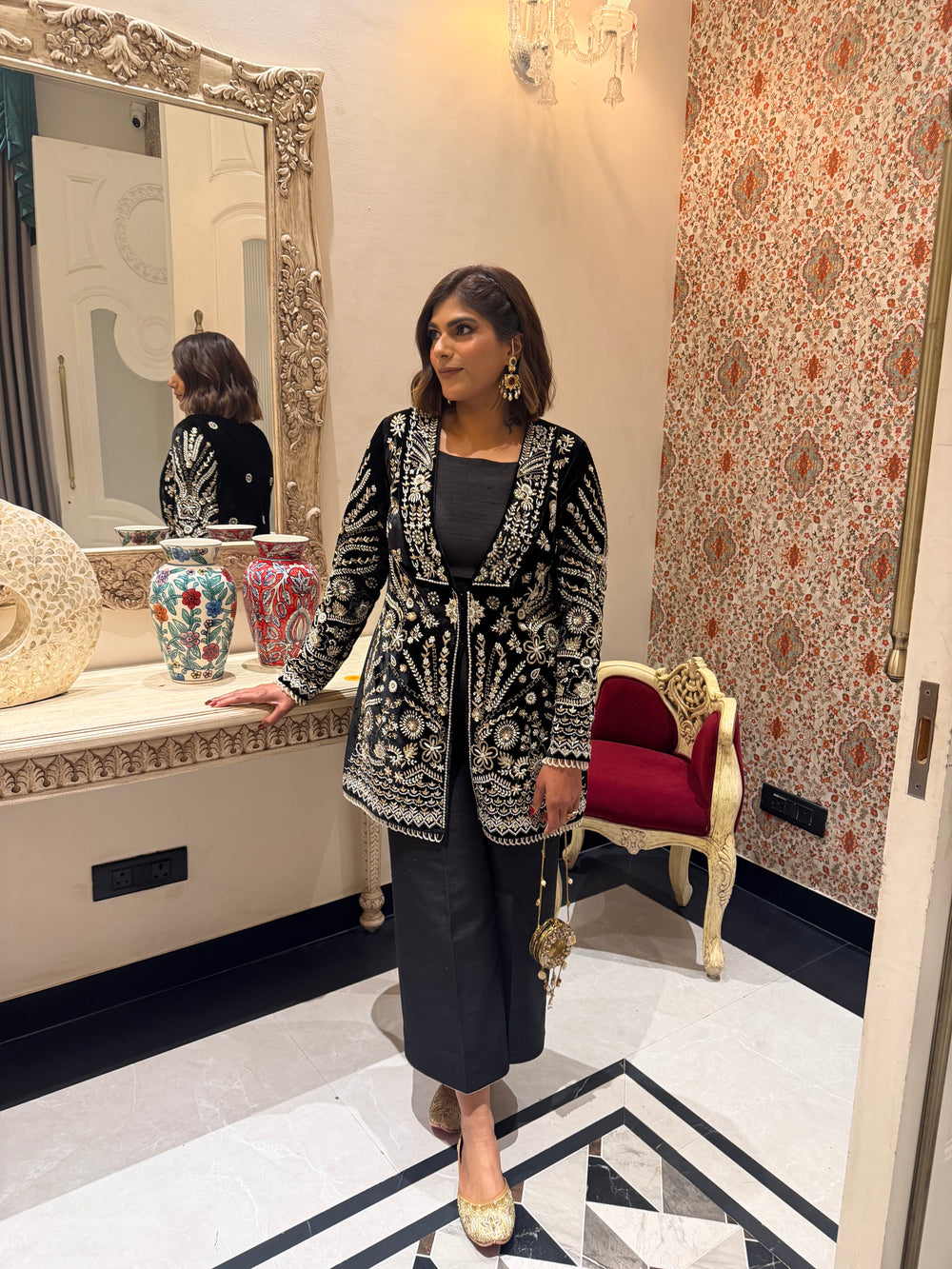 Velvet Mehr Blazer Set