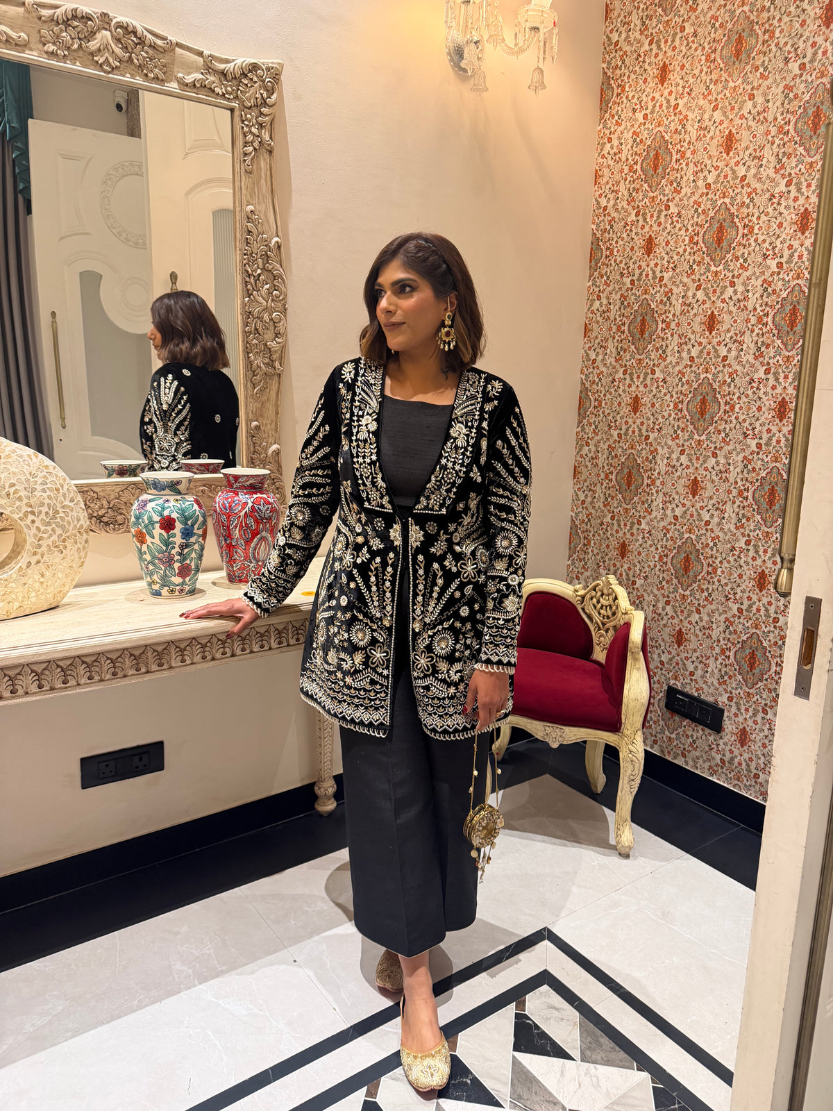 Velvet Mehr Blazer Set