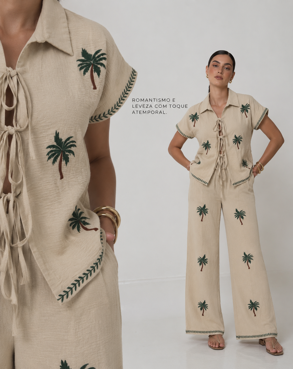 Palm Reverie Co-ord Set